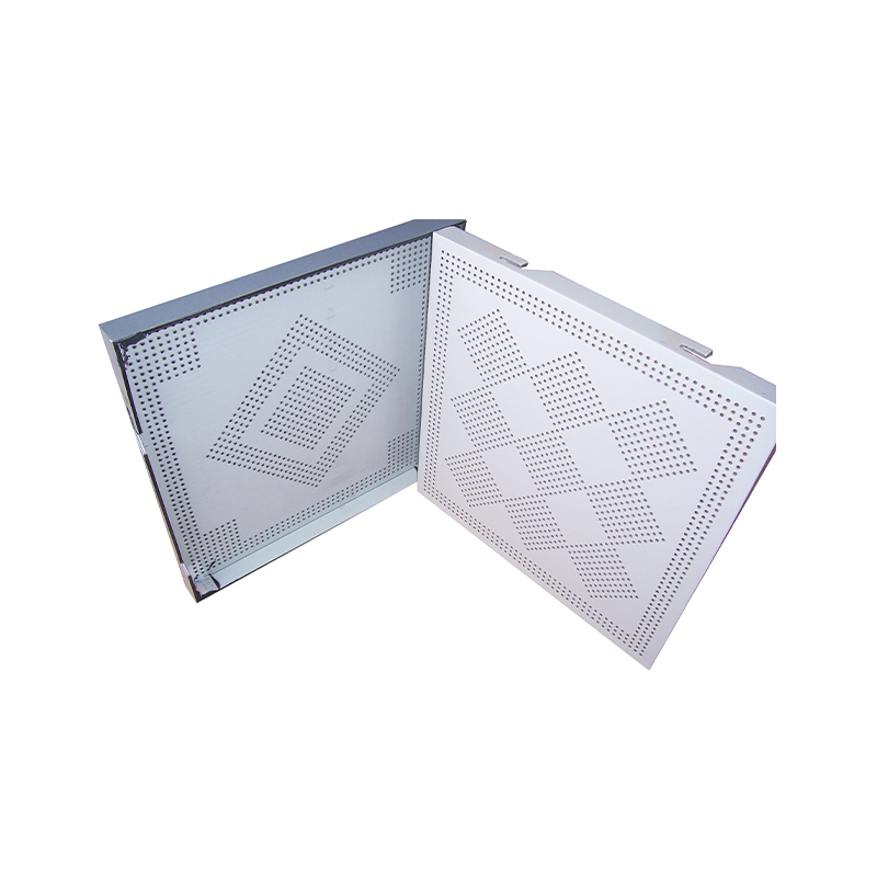 How can perforated aluminum veneer enhance the appearance of buildings through diversified hole shape design?