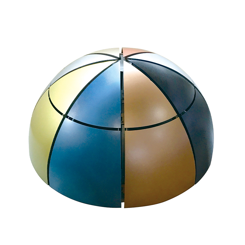 What key mechanical properties need to be considered in the structural design of hyperbolic aluminum veneer?